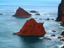 Impressionen von Madeira - Roter Fels (c)2003 Wolfgang Bning
