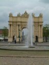 Berlin und Potsdam 2004 - Brandenburger Tor, Potsdam (c)2004 Wolfgang Bning